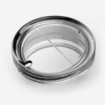 Qualflask 10oz Stainless Steel Travel Tumbler Coffee Mug With Handle - S3001VH