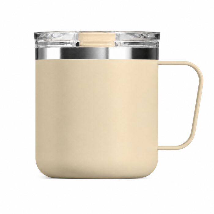 Qualflask 10oz Stainless Steel Travel Tumbler Coffee Mug With Handle - S3003VH