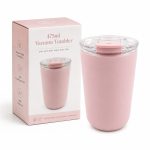 Qualflask 17oz Stainless Steel Travel Tumbler Car Coffee Mug - S4752V-470