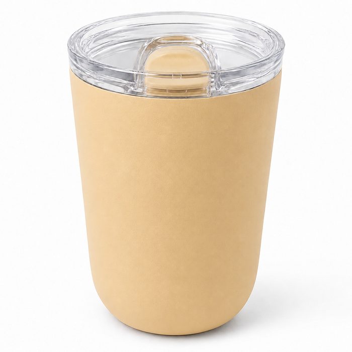 Qualflask 18oz Stainless Steel Travel Tumbler Car Coffee Mug - S4753V-475
