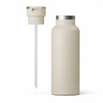 Qualflask 16 oz Insulated Stainless Steel Journey Water Bottle Vacuum Flask with Leakproof Lid - S4807V-16oz