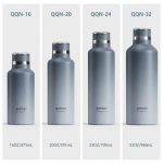 Qualflask 20 oz Insulated Stainless Steel Journey Water Bottle Vacuum Flask with Leakproof Lid - S6007V-20oz