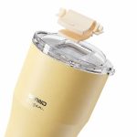 23 oz Insulated Stainless Steel Coffee Tumble and Clear Slide Lid,l Travel Coffee Mug, Car Cup Holder Friendly, Splash-Proof Vacuum Travel Mug - S6902V