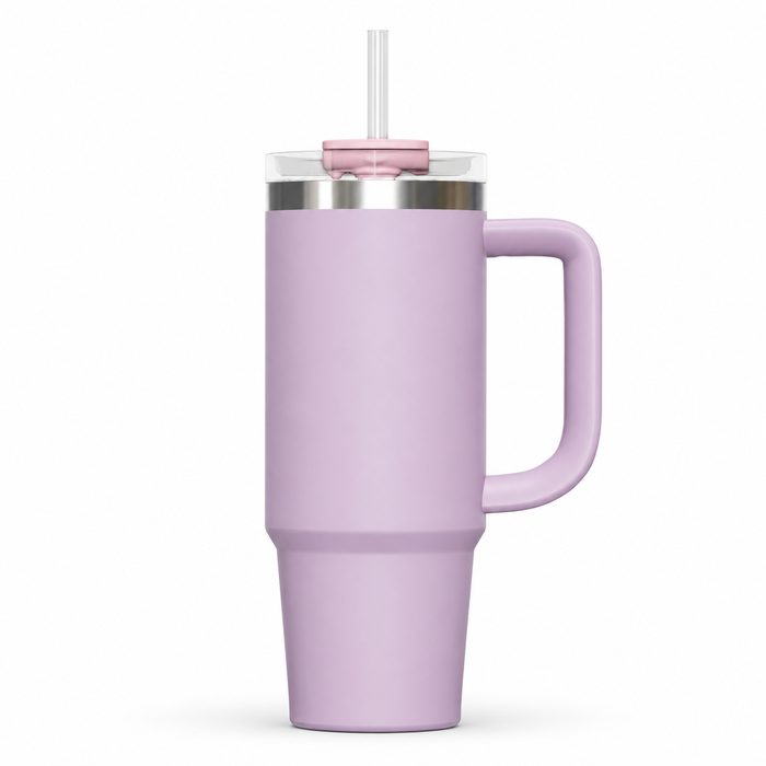 30 oz Insulated Stainless Steel Tumbler with Handle, 2-in-1 Straw and Sip Lid, 900ml Travel Coffee Mug, Car Cup Holder Friendly Leak-Resistant Water Bottle - S90010VH 30 oz Insulated Stainless Steel Tumbler with Handle, 2-in-1 Straw and Sip Lid, 900ml Travel Coffee Mug, Car Cup Holder Friendly Leak-Resistant Water Bottle - S90010VH