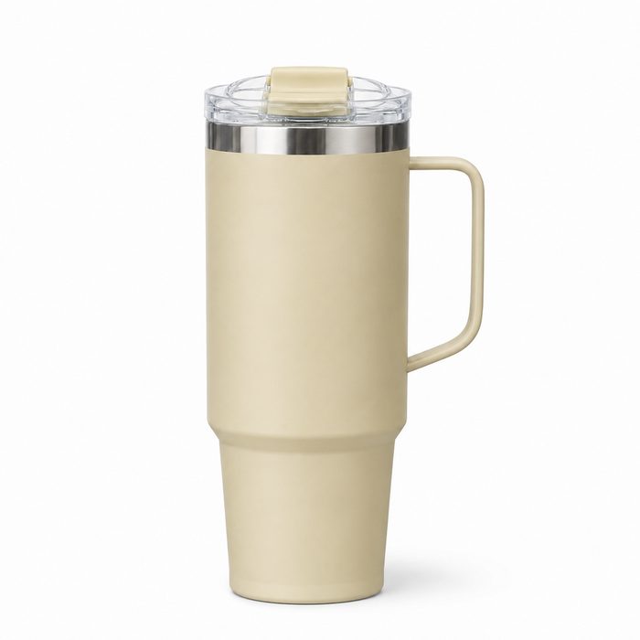 30 oz Insulated Stainless Steel Tumbler with Handle and Clear Slide Lid, 900ml Travel Mug, Car Cup Holder Friendly, Splash-Proof Vacuum Coffee Tumbler - S9001VH 30 oz Insulated Stainless Steel Tumbler with Handle and Clear Slide Lid, 900ml Travel Mug, Car Cup Holder Friendly, Splash-Proof Vacuum Coffee Tumbler - S9001VH