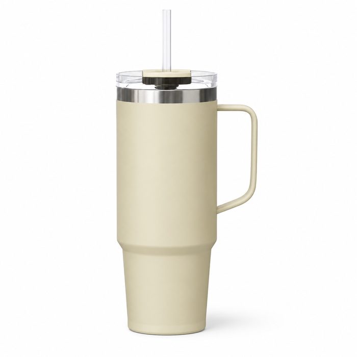 30 oz Insulated Stainless Steel Tumbler with Handle, 2-in-1 Straw and Sip Lid, 900ml Travel Coffee Mug, Car Cup Holder Friendly Leak-Resistant Water Bottle - S9007VH 30 oz Insulated Stainless Steel Tumbler with Handle, 2-in-1 Straw and Sip Lid, 900ml Travel Coffee Mug, Car Cup Holder Friendly Leak-Resistant Water Bottle - S9007VH