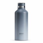 Qualflask 32 oz Insulated Stainless Steel Journey Water Bottle Vacuum Flask with Leakproof Lid - S9607V-320z