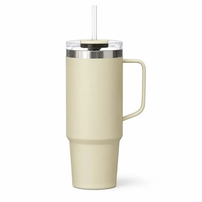 30 oz Insulated Stainless Steel Tumbler with Handle,900ml Travel Coffee Mug S9007VH